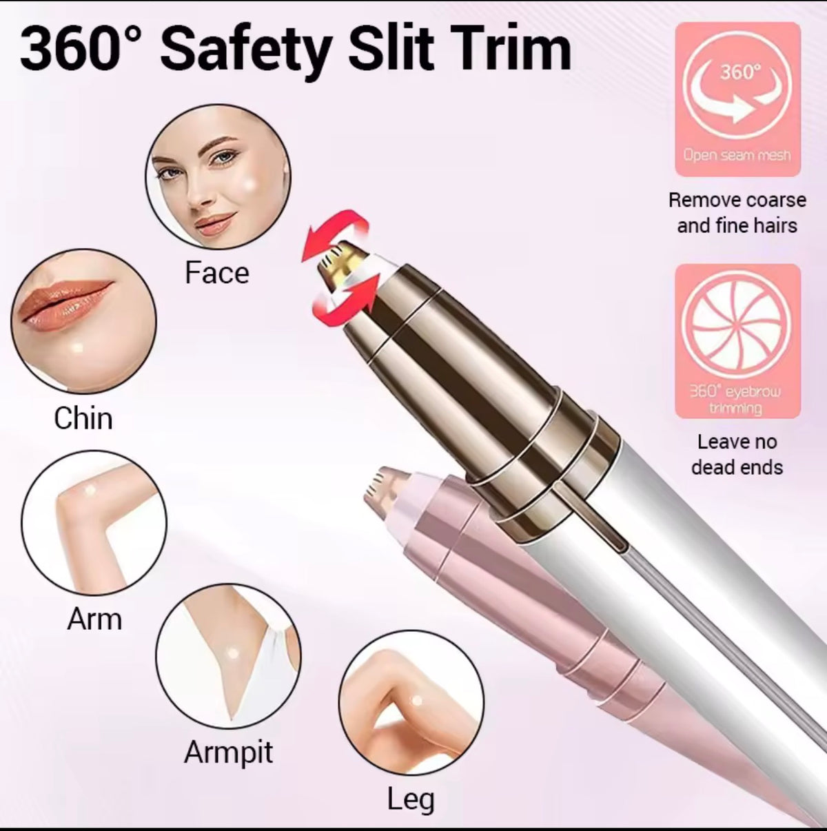 Multipurpose Eyebrow Trimmer