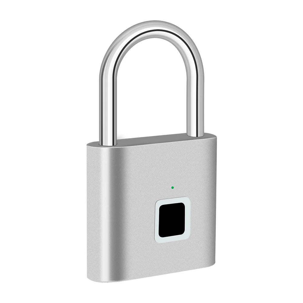 Fingerprint Padlock – Keyless Smart Lock with USB Charging & IP67 Waterproof