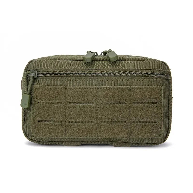 Tactical 1000D Laser Cut Molle Pouche Compact Water-Resistant Utility Admin Bag for Backpack Vest Duty Belt Hunting Accessory