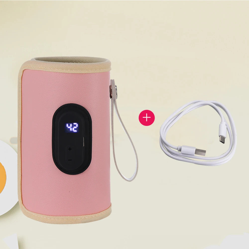 Portable Baby Bottle Warmer – USB Powered for Car & Travel