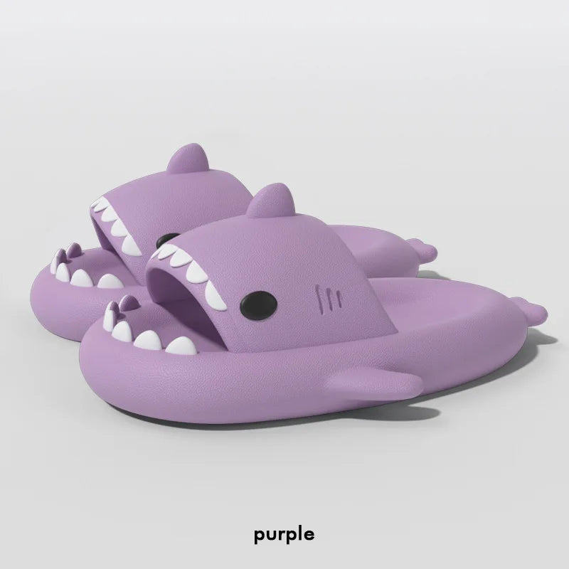 Shark Slides – Fun & Comfy Beach Slippers for Men, Women & Kids