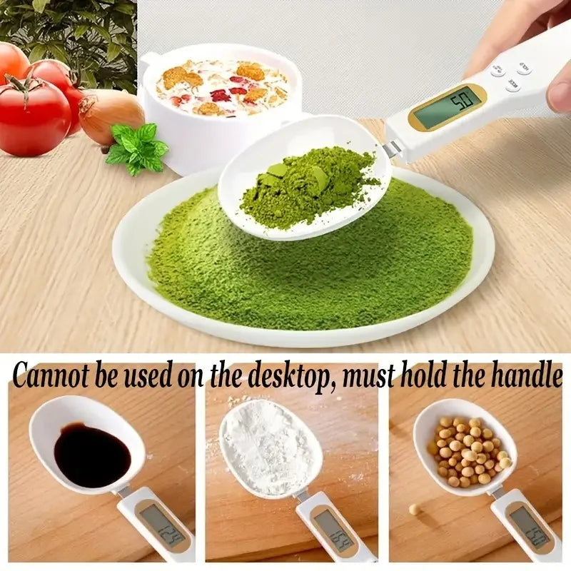 Digital Spoon Scale – Precision Kitchen Measuring Scale 0.1g–500g