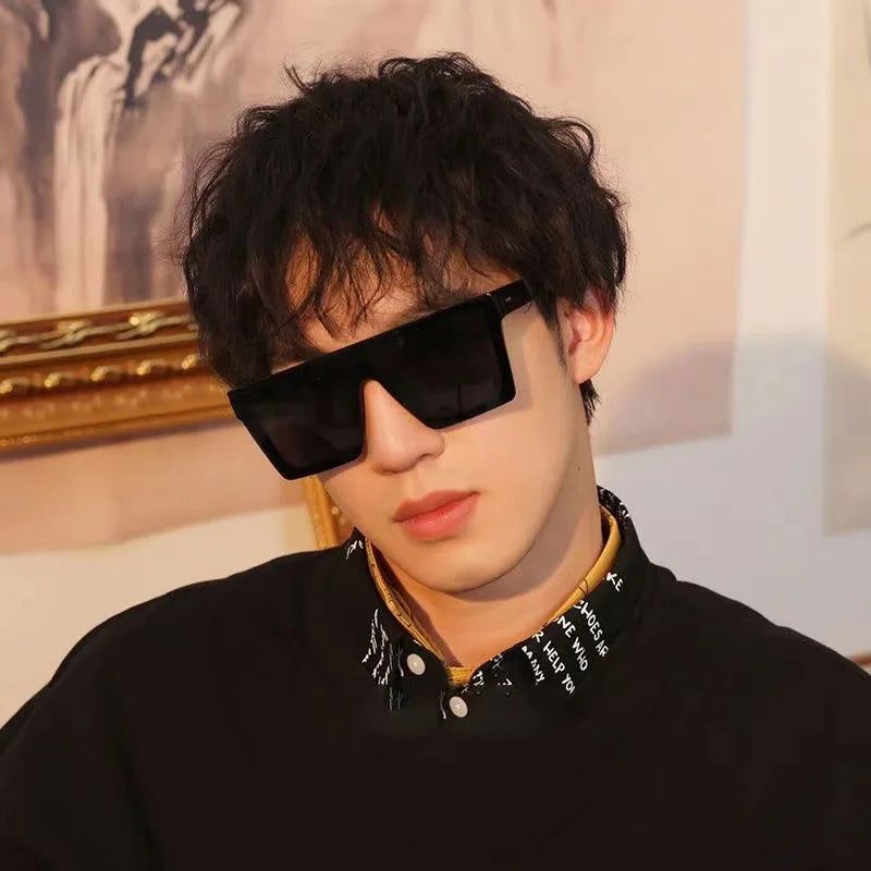 Square Gradient Sunglasses – Retro Fashion Eyewear for Men & Women