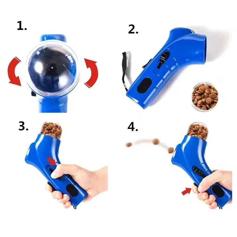 Dog Treat Launcher – Interactive Snack Catapult for Training & Play