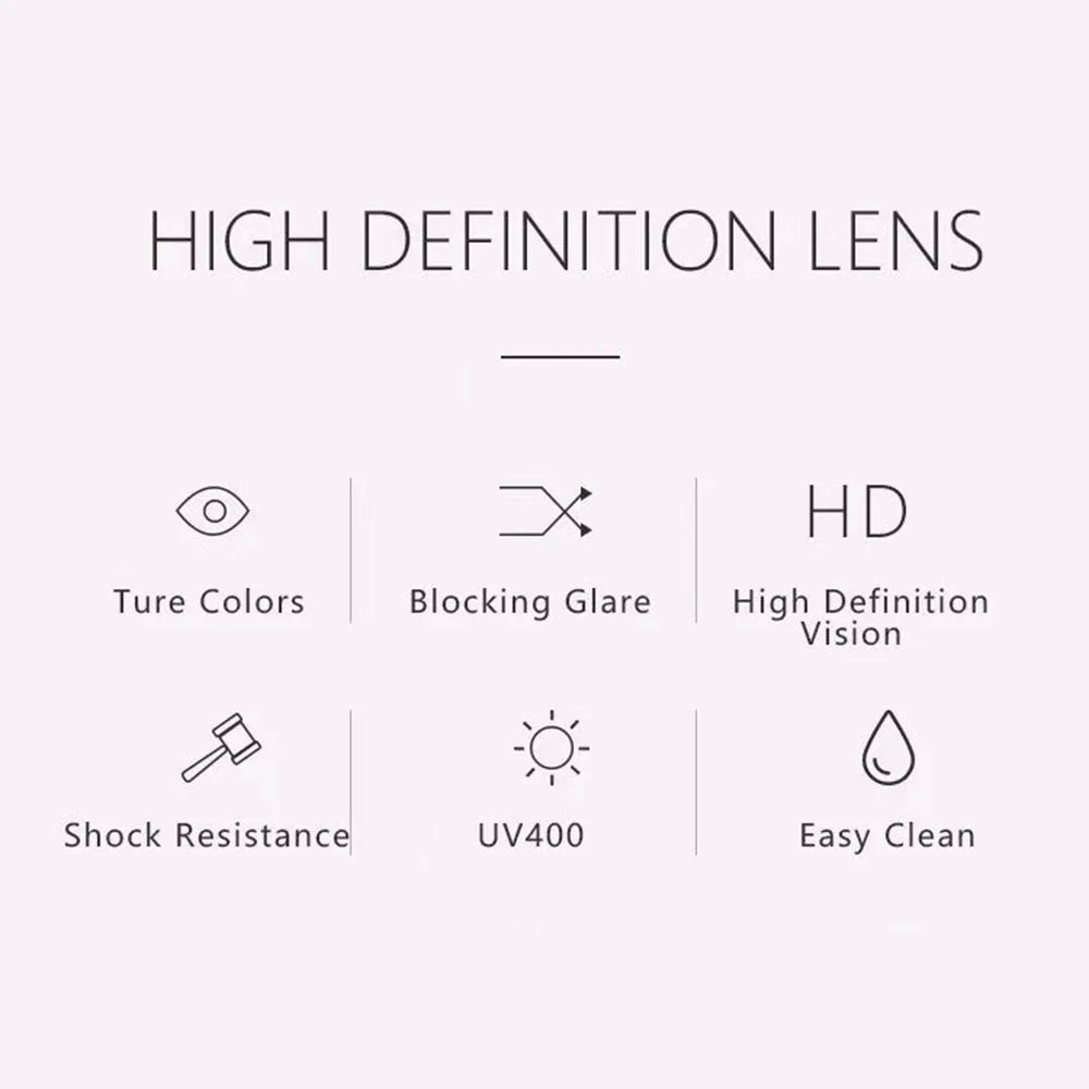 Square Gradient Sunglasses – Retro Fashion Eyewear for Men & Women