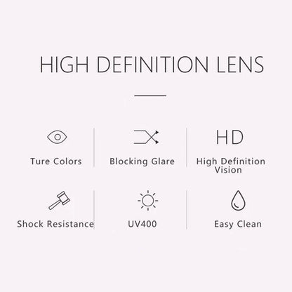 Square Gradient Sunglasses – Retro Fashion Eyewear for Men & Women