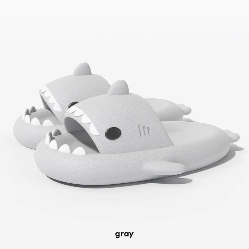 Shark Slides – Fun & Comfy Beach Slippers for Men, Women & Kids