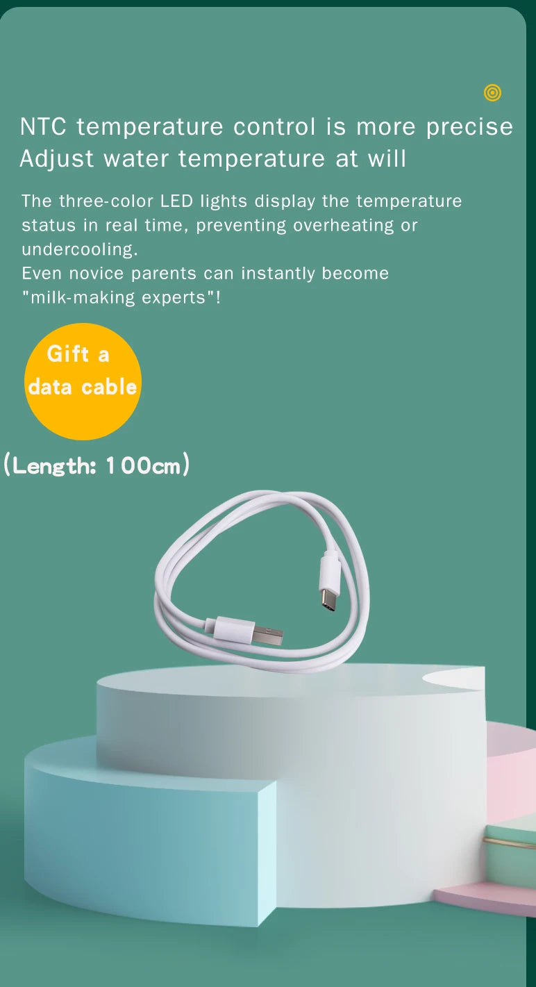 Portable Baby Bottle Warmer – USB Powered for Car & Travel
