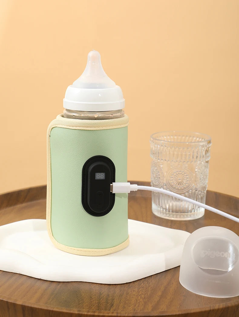 Portable Baby Bottle Warmer – USB Powered for Car & Travel