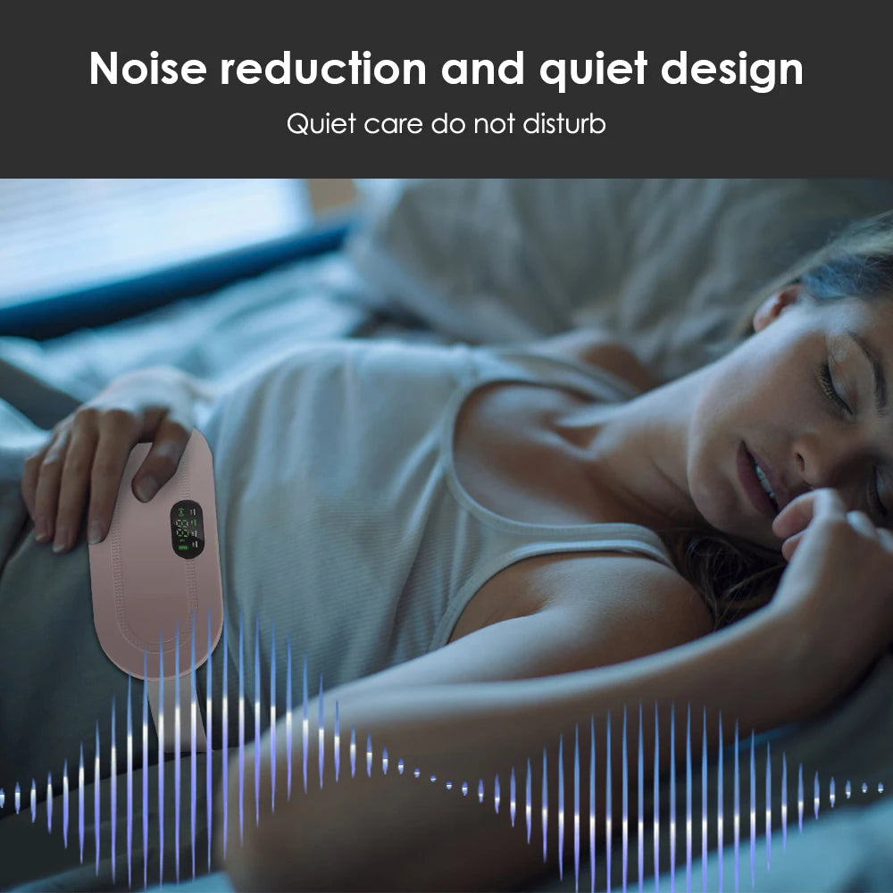 Menstrual Massager – Portable Heat & Vibration Relief for Period Pain