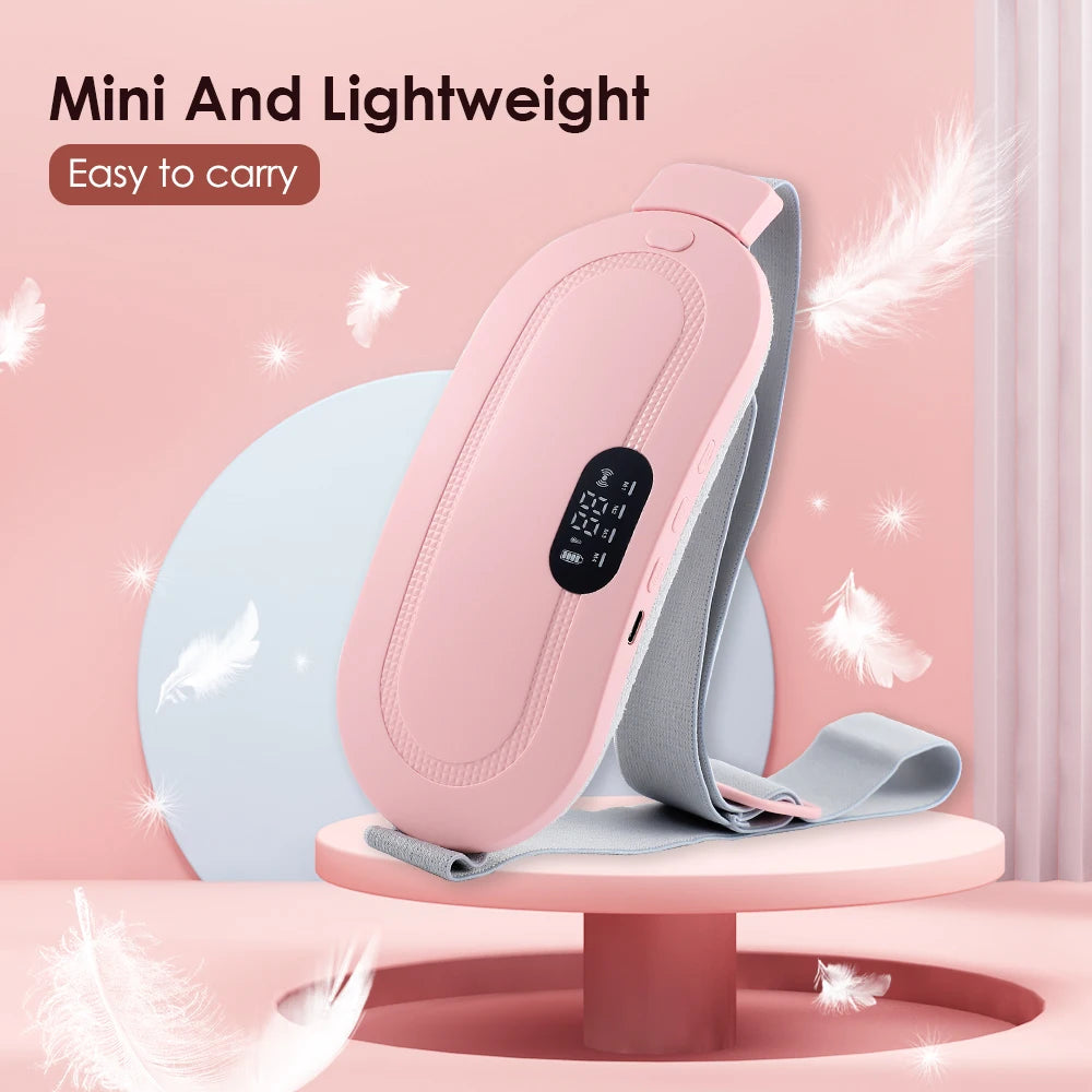 Menstrual Massager – Portable Heat & Vibration Relief for Period Pain