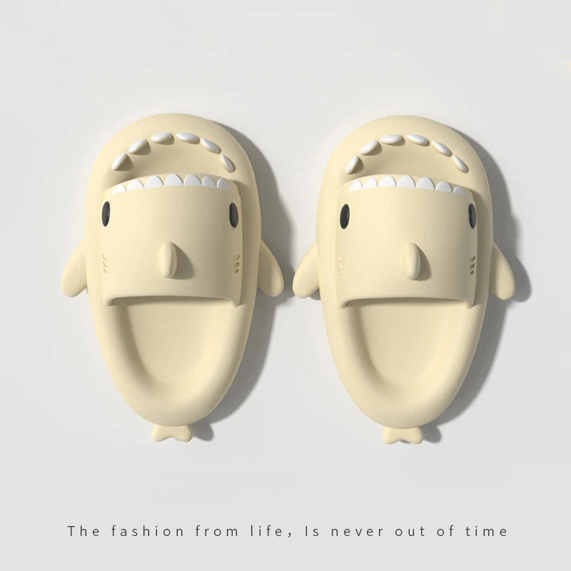 Shark Slides – Fun & Comfy Beach Slippers for Men, Women & Kids