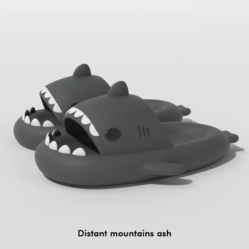 Shark Slides – Fun & Comfy Beach Slippers for Men, Women & Kids