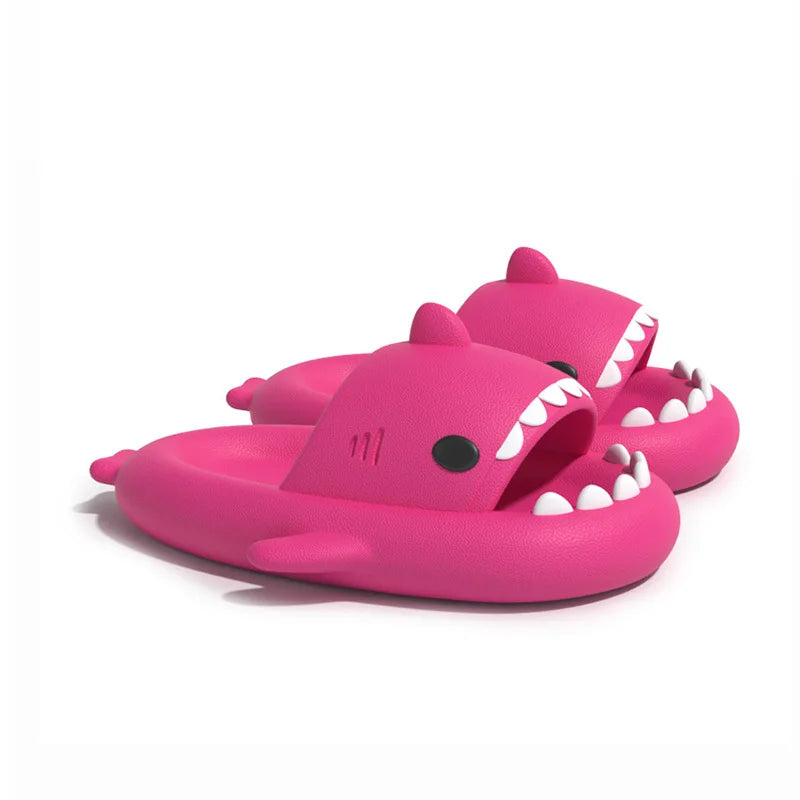 Shark Slides – Fun & Comfy Beach Slippers for Men, Women & Kids