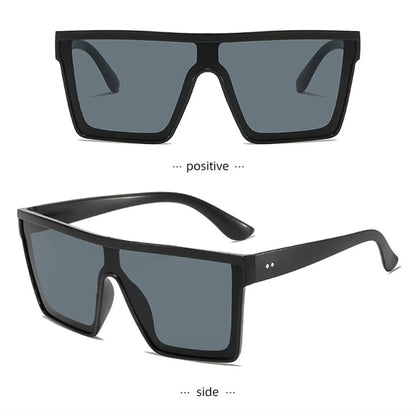 Square Gradient Sunglasses – Retro Fashion Eyewear for Men & Women